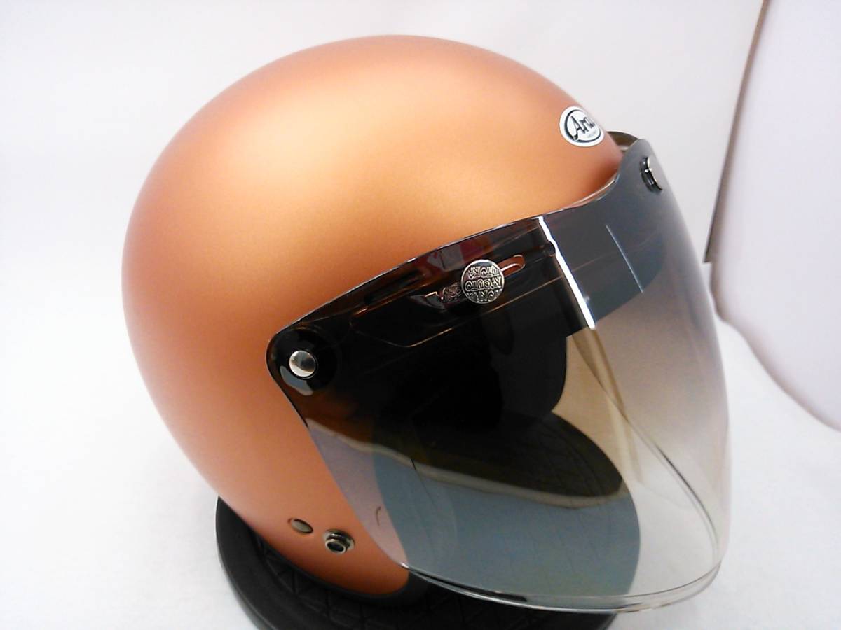値下げ! アライ (ARAI) CLASSIC ダスクオレンジ XL 使用極わずか 程度上 Arai アライ CLASSIC MOD クラシック