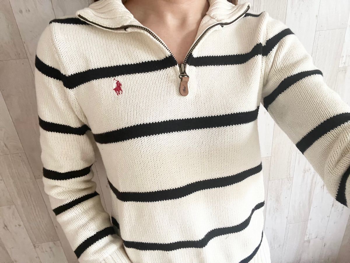 半額SALE／ 【美品】Polo Ralph Laurenポロラルフローレン ジップ