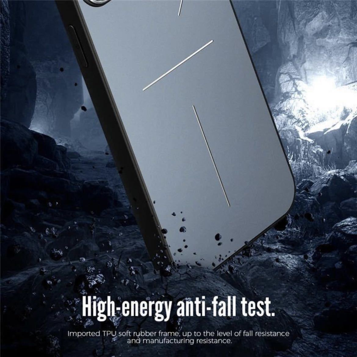 最高級 アルミニウム合金 iPhone ケース シリコン 軽量 カメラレンズ保護 ブラック iPhone 14 Plus_画像5