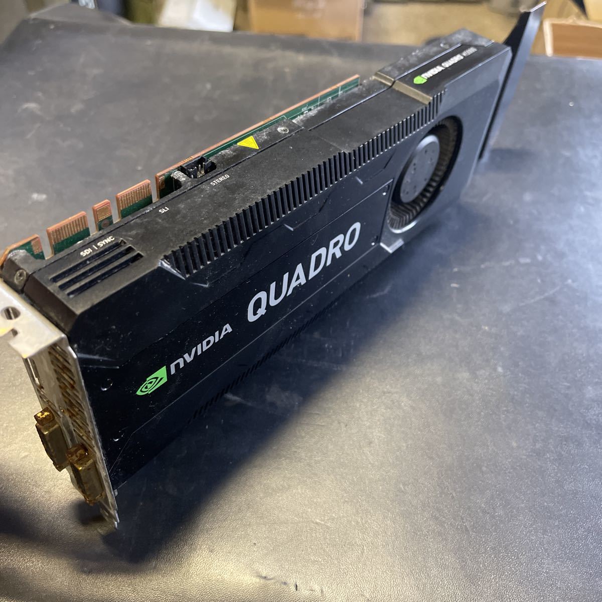 新作モデル NVIDIA 【G-715】 QUADRO 簡単な画面接続表示確認のみ 長