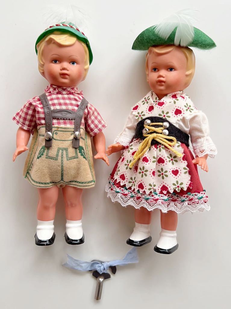  Vintage rare! dead stock Germany race ... put on .zen my device. pretty plastic doll ..#2