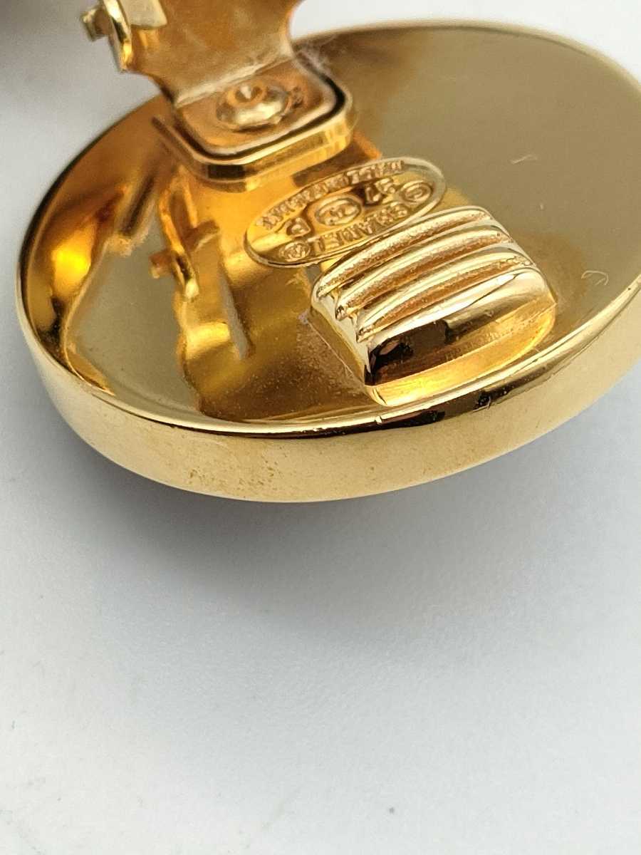 1円〜 CHANEL シャネル イヤリング ターンロック ココマーク 97 P