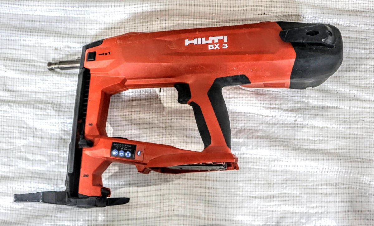 5YS-0906 HILTI ヒルティ 充電式鋲打機 BX-3-ME 02 バッテリー2個