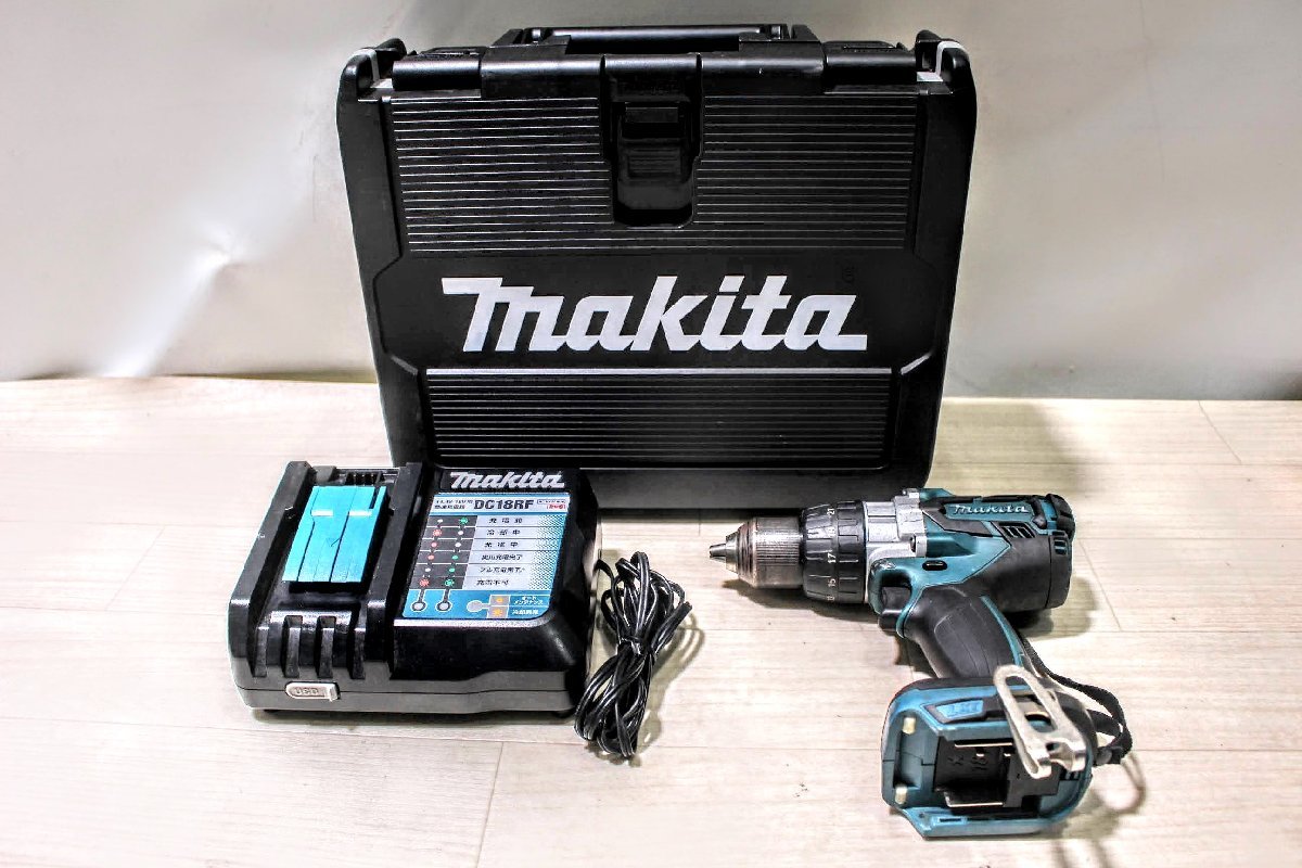 AS-0649 MAKITA マキタ 18V 充電式ドライバドリル DF481D 充電器・収納