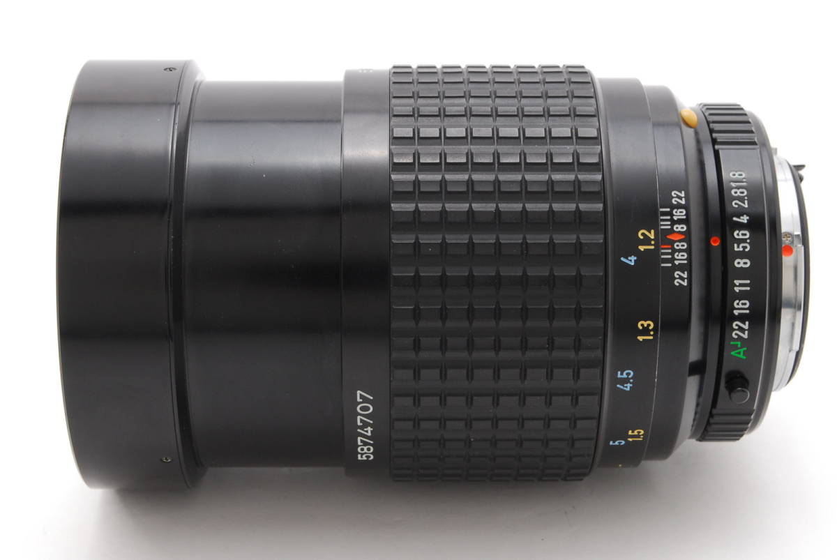 希少です【美品】SMC PENTAX A* Green Star 135mm f/1.8 Telephoto Lens K Mount _画像6