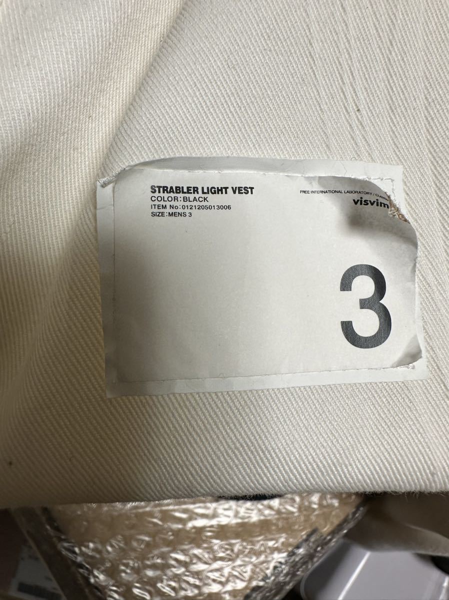 新品 visvim STRABLER LIGHT VEST 3 product details | Proxy bidding