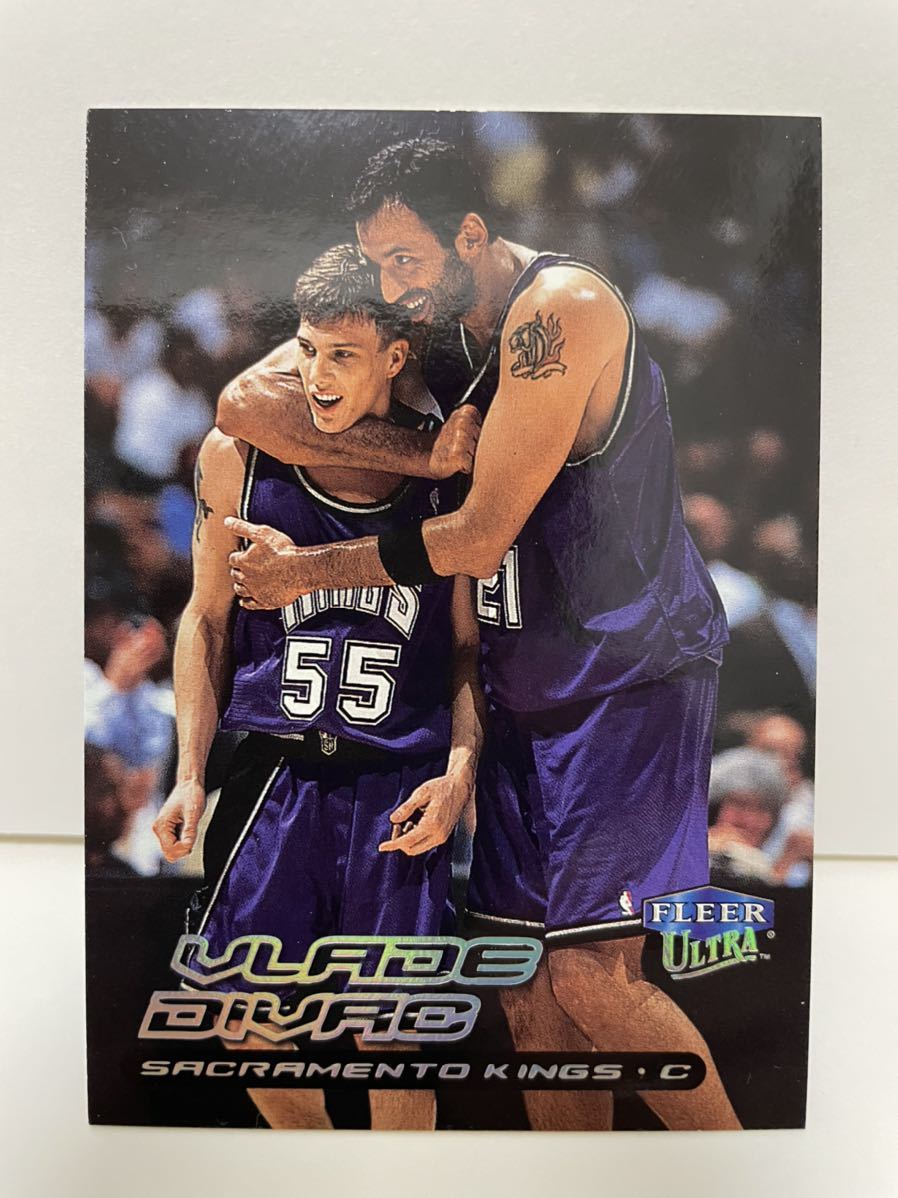 NBAカード　ブラディ・ディバッツ(&ジェイソン・ウイリアムス) VLADE DIVAC (&J-WILL) FLEER ULTRA FLEER’99-‘00【キングス時代】_画像2