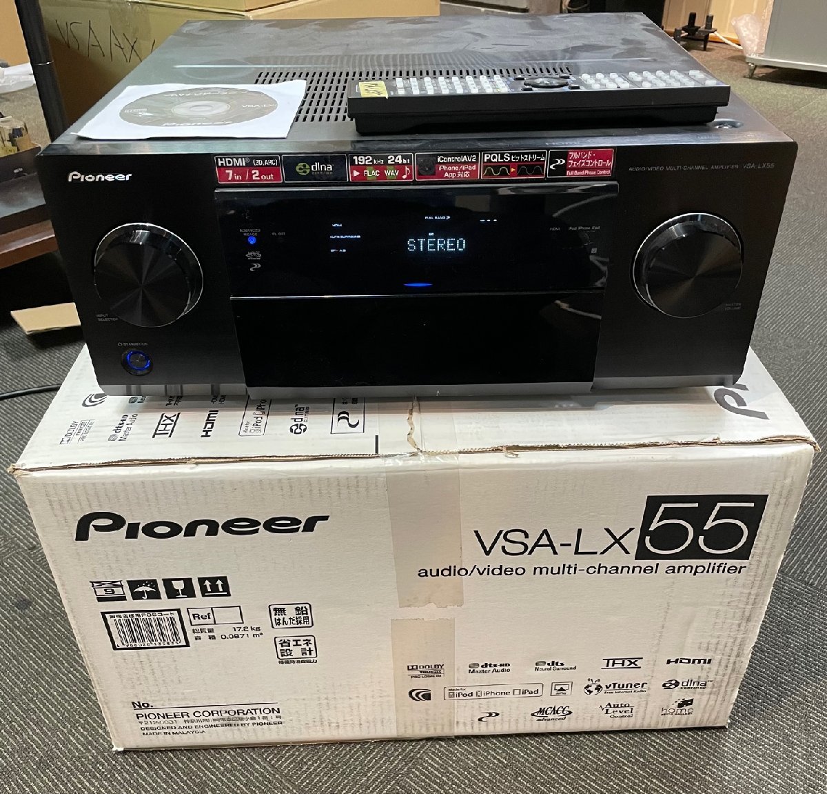 ヤフオク! - Pioneer パイオニア VSA-LX55 AVアンプ