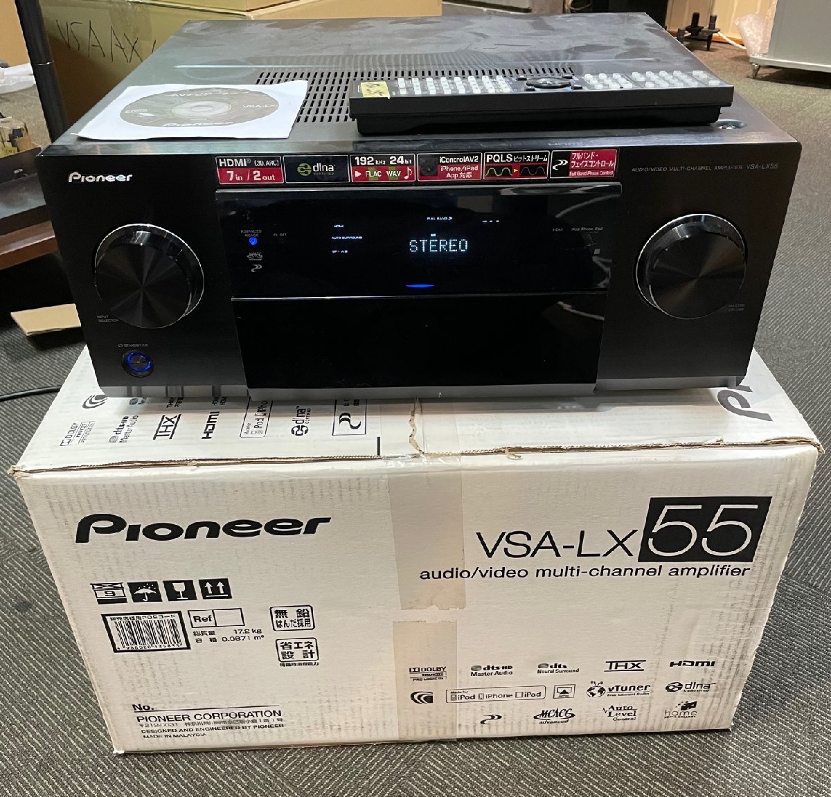 Yahoo!オークション - Pioneer パイオニア VSA-LX55 AVアンプ Yahoo!オークション - Pioneer パイオニア VSA-LX55 AVアンプ