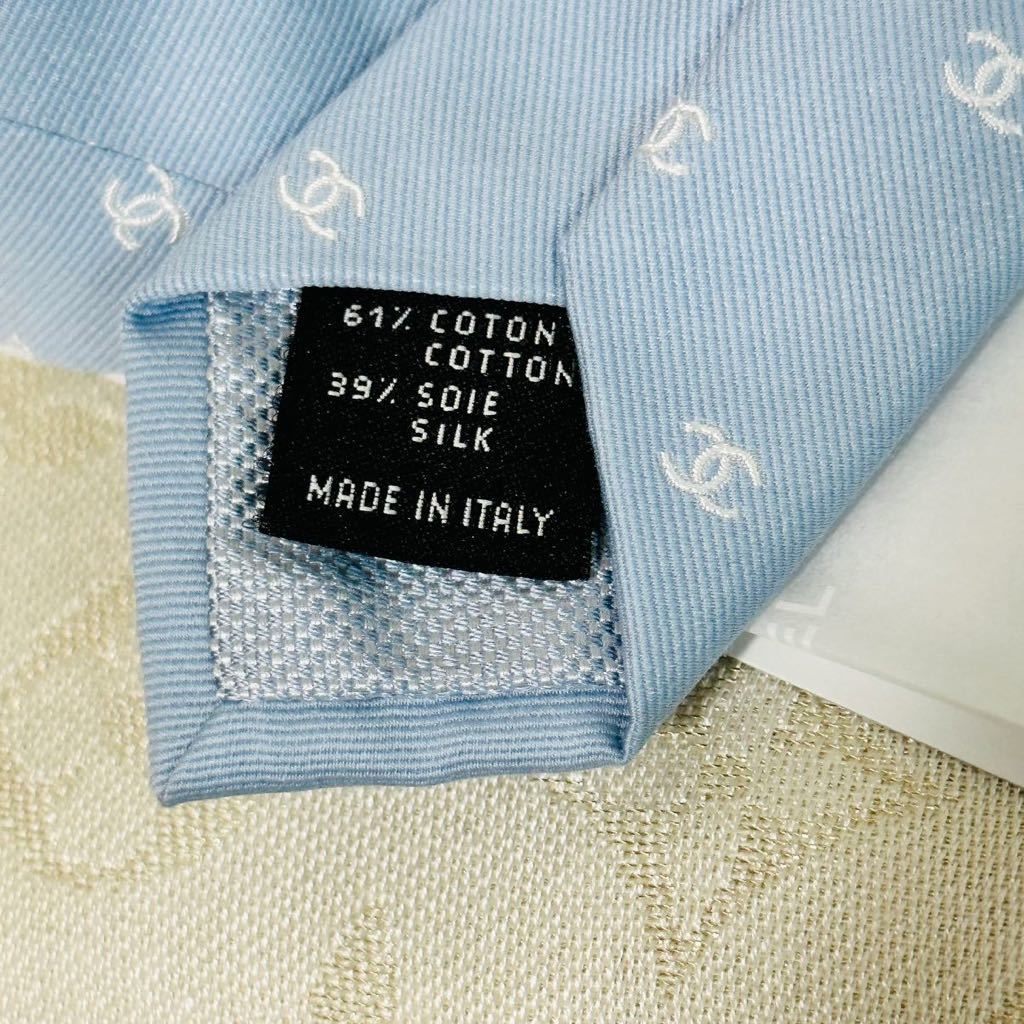 美品☆ CHANEL シャネル ネクタイ ココマーク 箱付き
