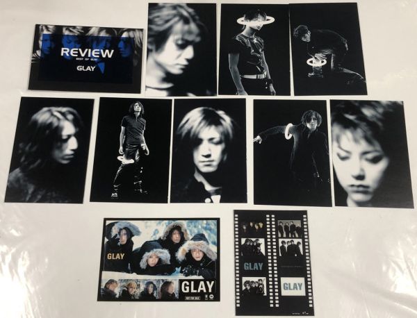 GLAY グッズ チラシ ポップ キーホルダー ポストカード ビデオ 他 セット_画像4