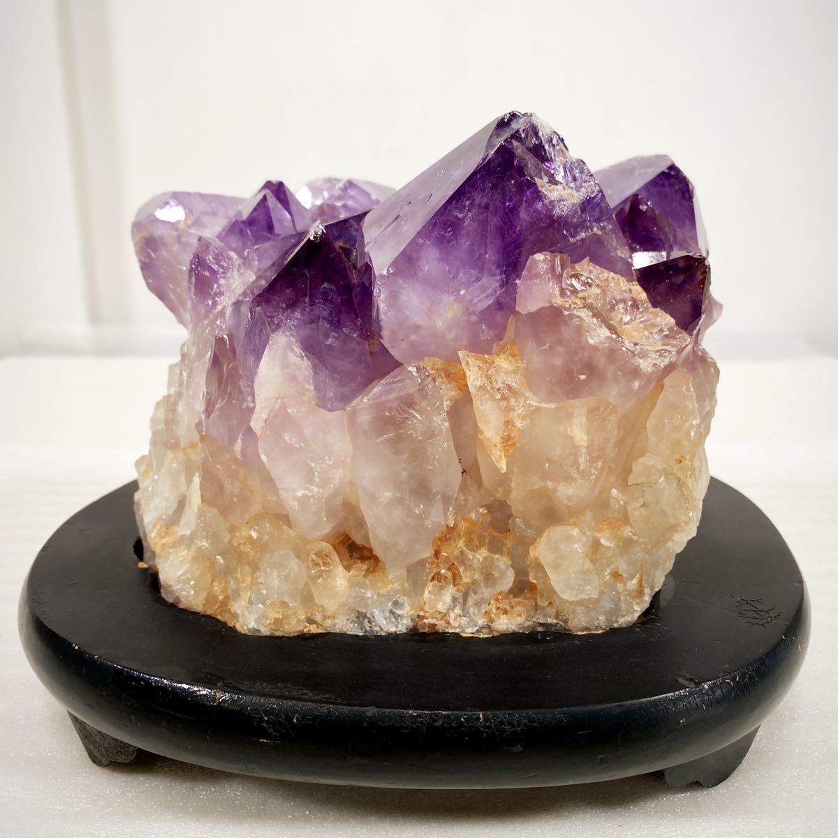 アメジスト 紫水晶 原石 パワーストーン 鉱物 鉱石 鑑賞石 置物 約3.5 最安販売中 天然石 アメジスト原石 鑑賞石 その他