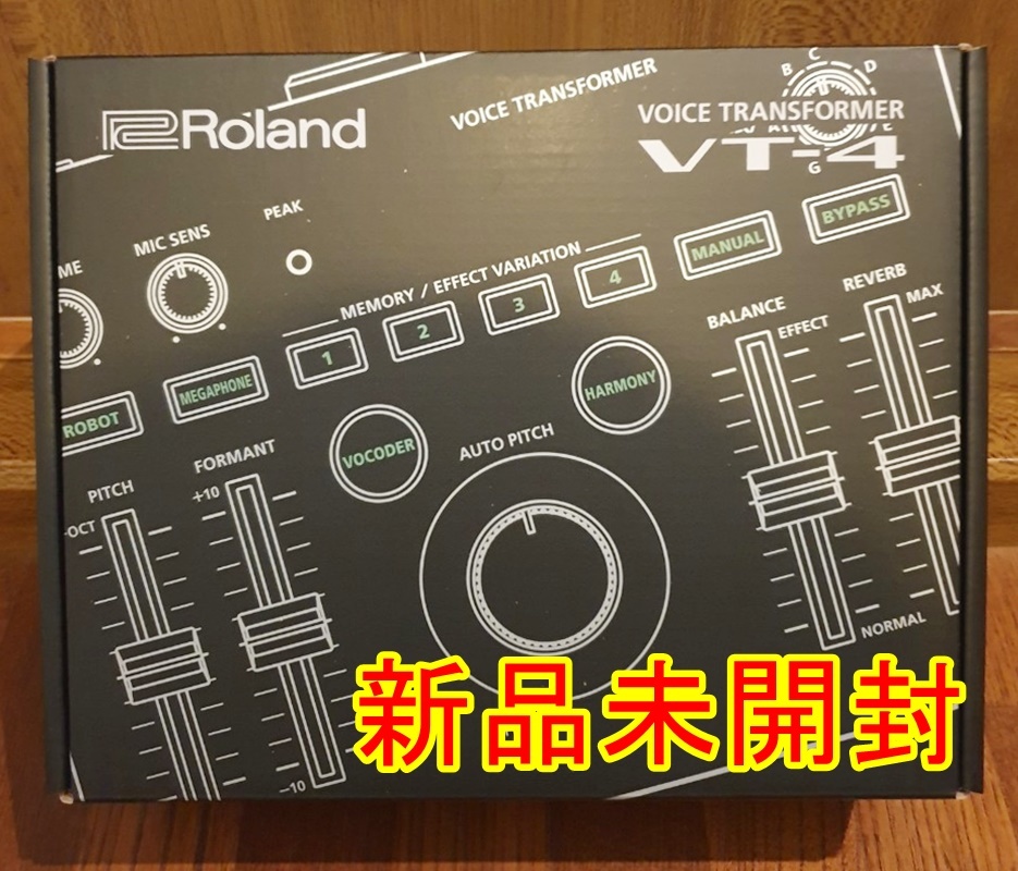 新品 未開封 ROLAND VT-4 Voice Transformer ボイストランスフォーマー