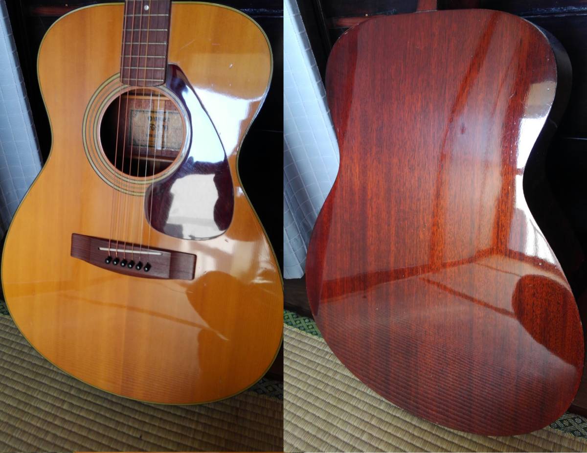 YAMAHA グリーンラベル1973年製造 ジャパンビンテージ FG170 S/C付