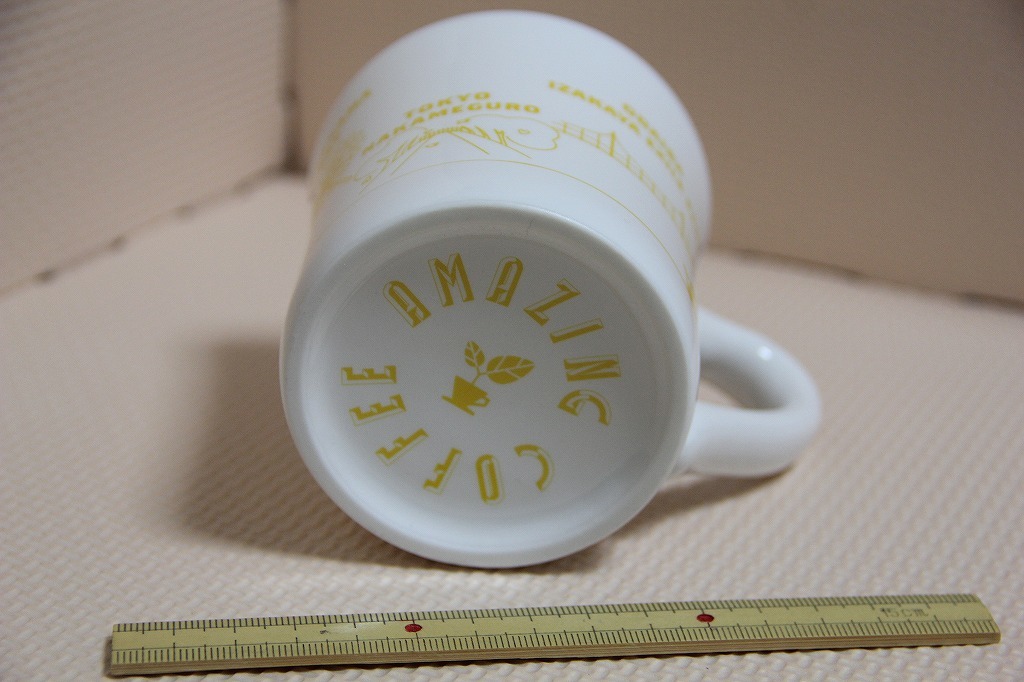 陶器製 アメージングコーヒー マグカップ 2周年 検索 AMAZING COFFEE マグ コップ グッズ カフェ 喫茶店_画像4