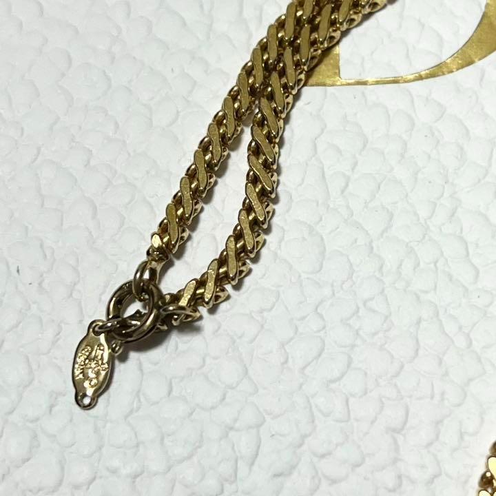極美品Christian Dior クリスチャンディオール 喜平ネックレス CD