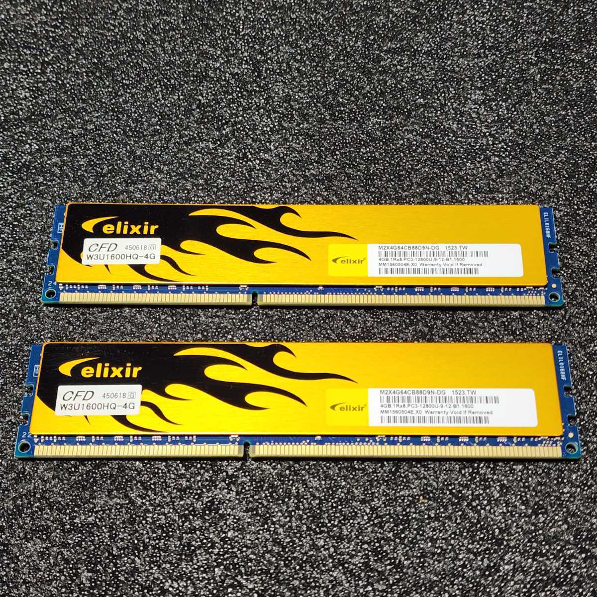 CFD ELIXIR DDR3-1600MHz 8GB (4GB×2枚キット) M2X4G64CB88D9N CFD ELIXIR DDR3-1600MHz 8GB (4GB×2枚キット) M2X4G64CB88D9N