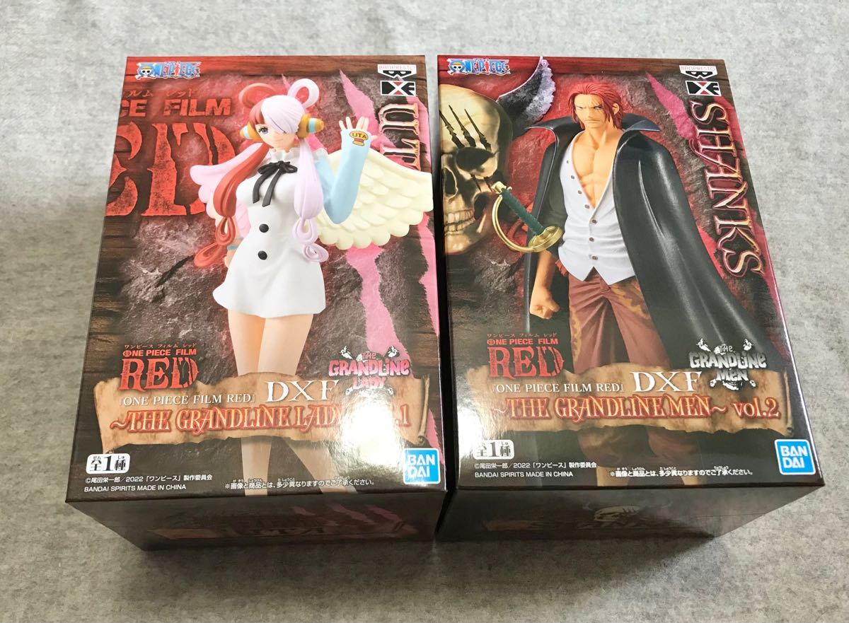 ワンピース フィルムRED UTA ウタ シャンクス フィギュア 2種セット