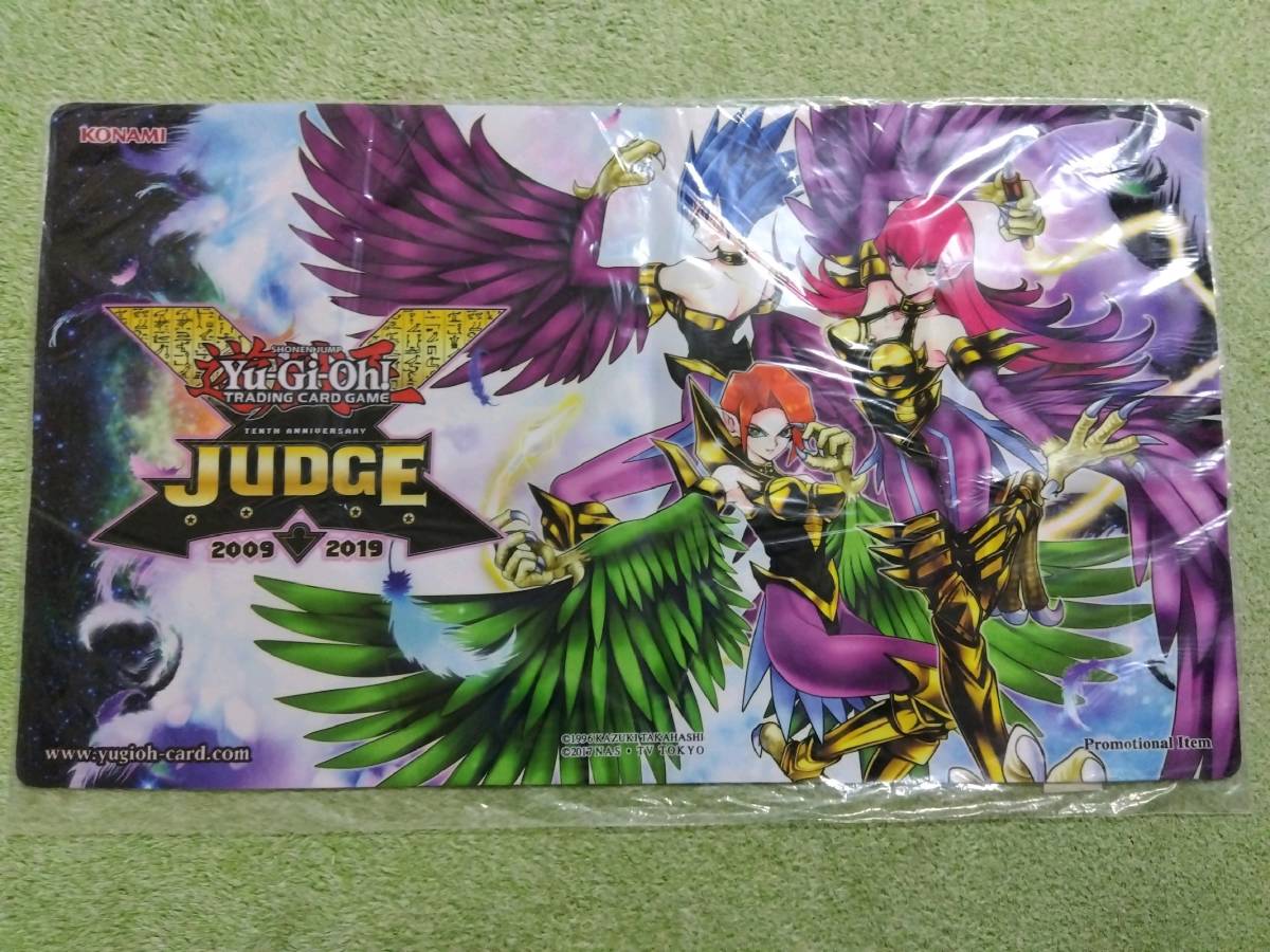 遊戯王 公式 EU版 プレイマット ハーピィ JUDGE - ヤフオク!