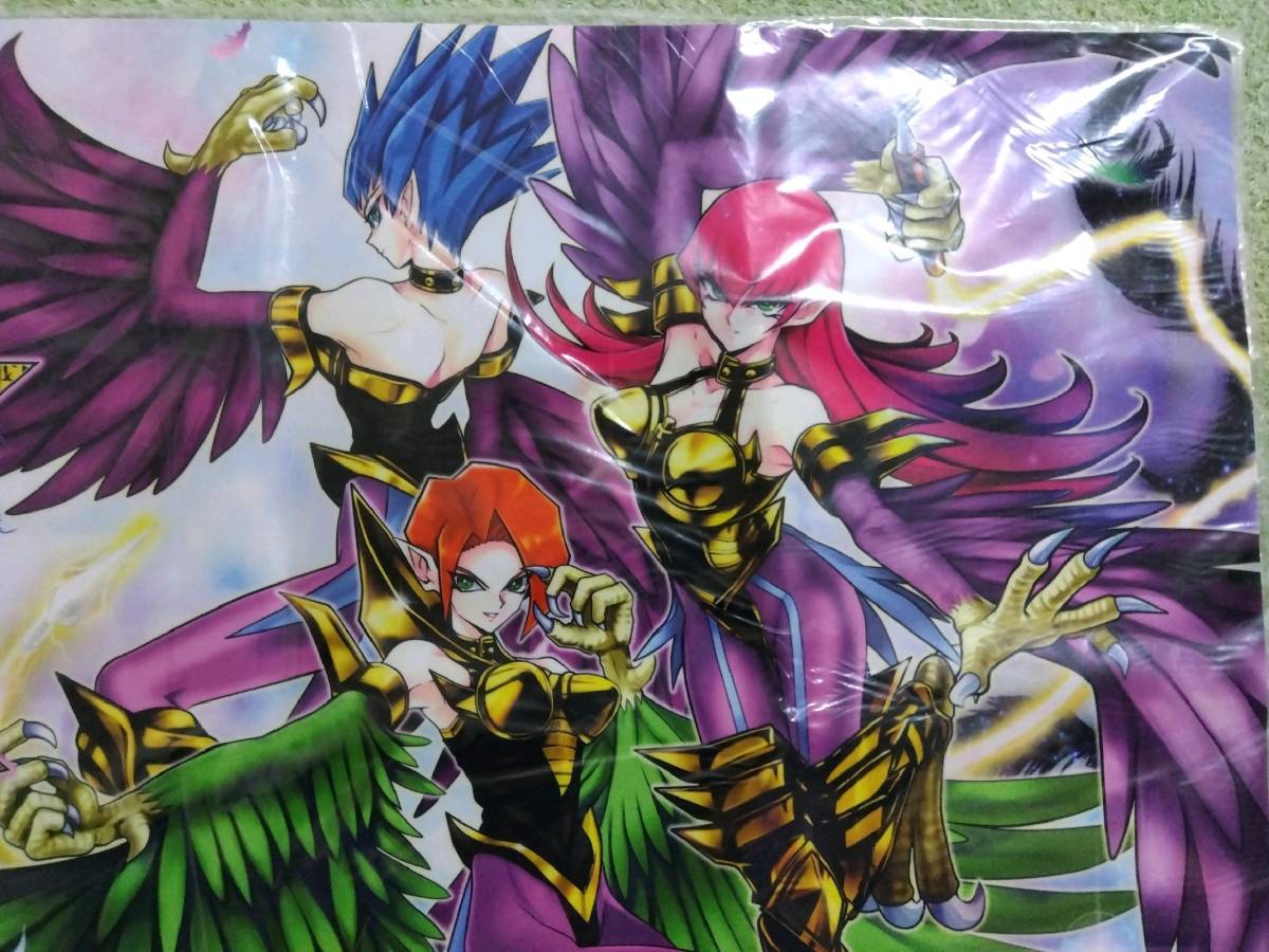新しい季節 遊戯王 公式 EU版 プレイマット ハーピィ JUDGE 未開封