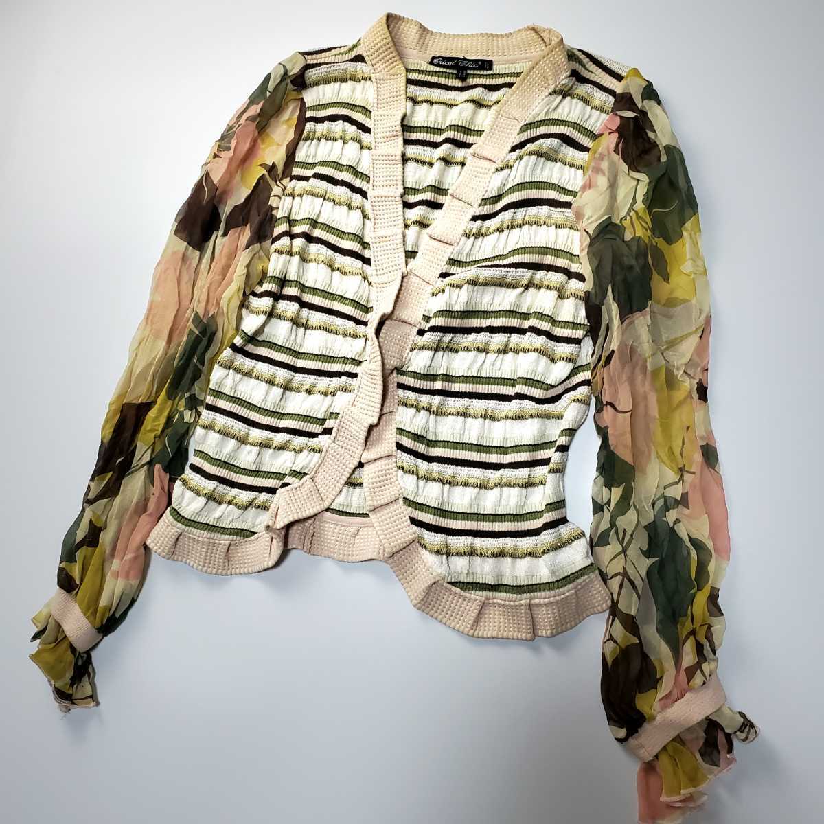 割引カーニバル TRICOT CHIC トリコシック イタリア カーディガン