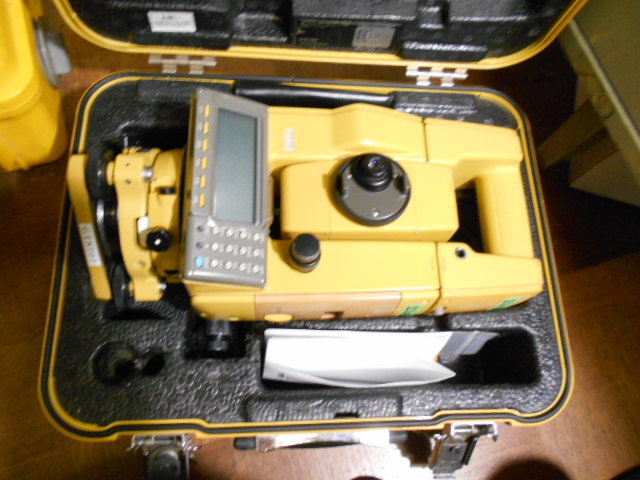 200805 measurement *TOPCON*top navy blue Total station ( light wave )GTS-703