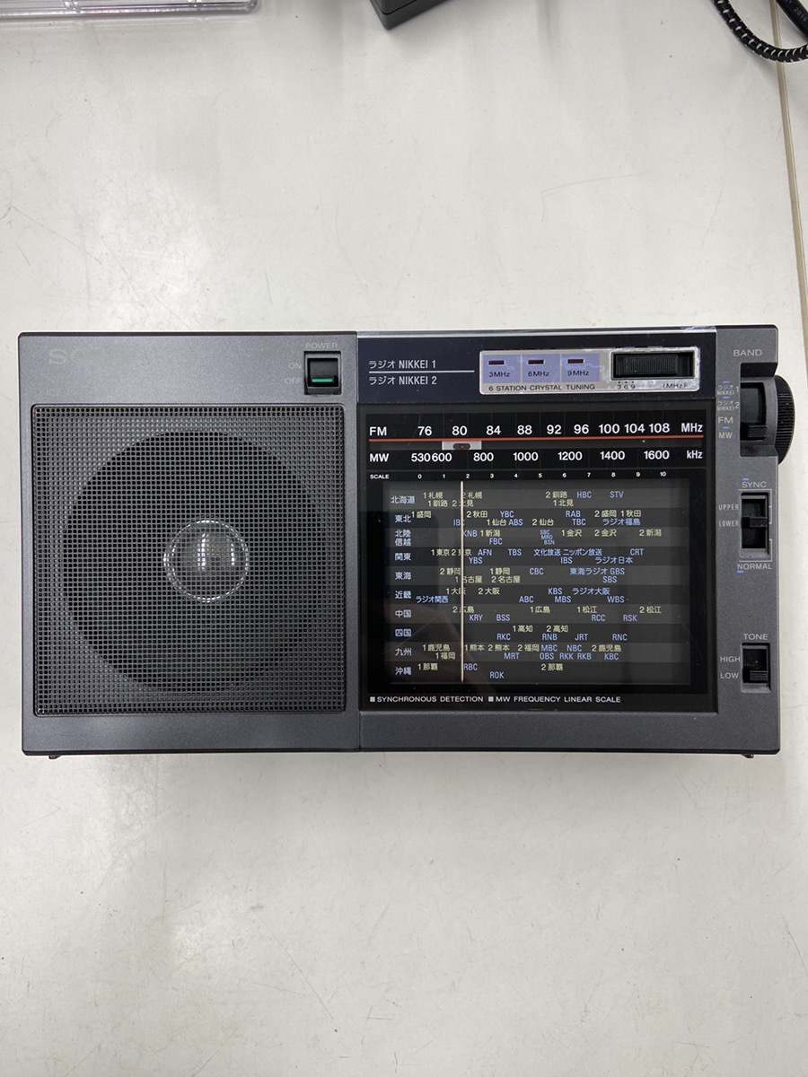 FM/ラジオNIKKEI/MW 3バンドポータブルラジオ ICF-EX5MK2 ソニー SONY