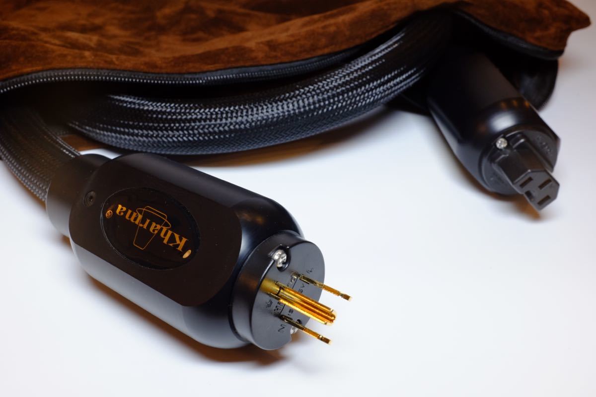 Kharma KpcSR-1Bワールドクラスのフラッグシップ電源コード1.5m Kharma KpcSR-1Bワールドクラスのフラッグシップ電源コード1.5m