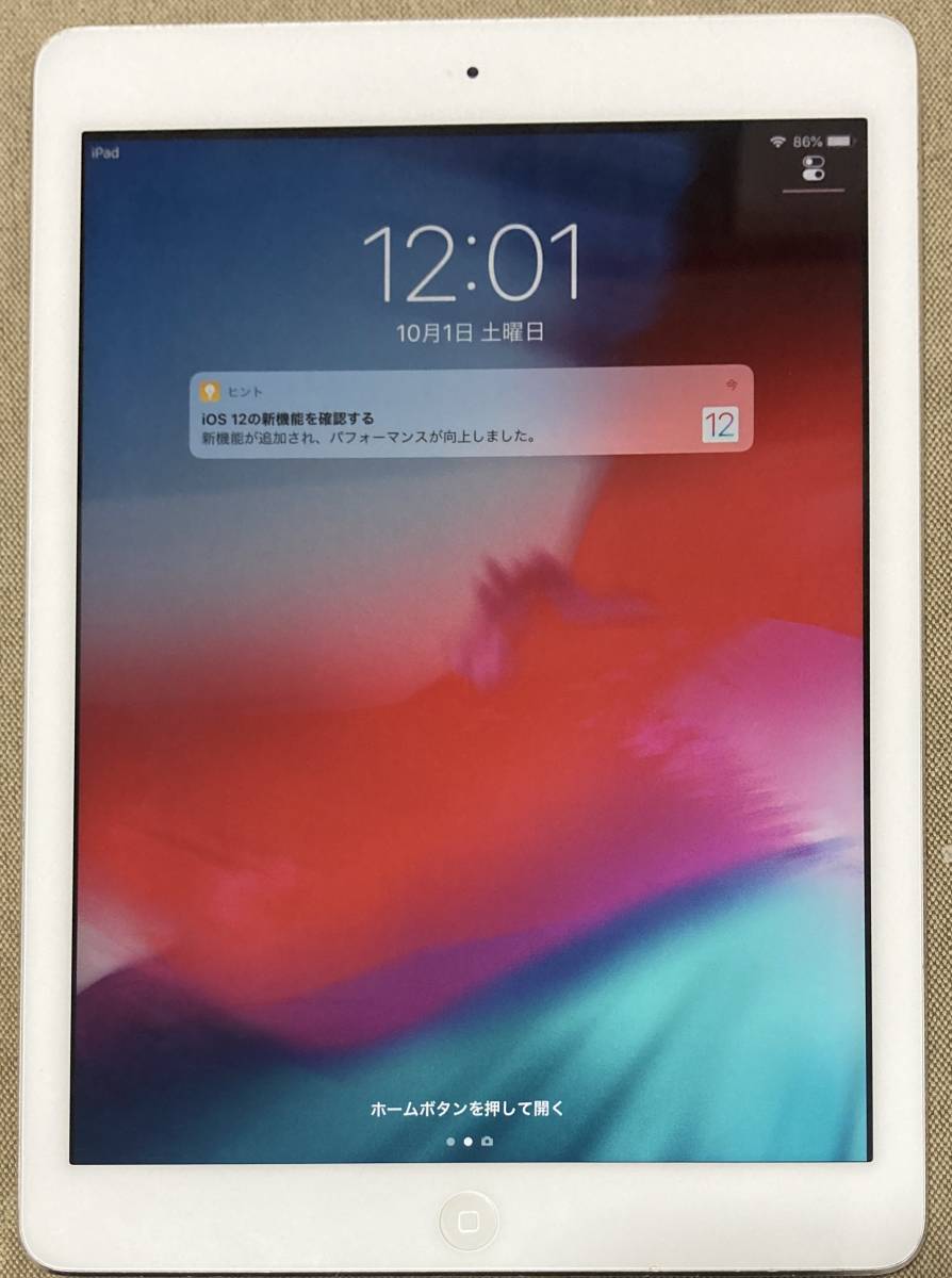 PC/タブレット タブレット ヤフオク! - 中古 iPad Air 第１世代 WiFi 16GB シルバー 完