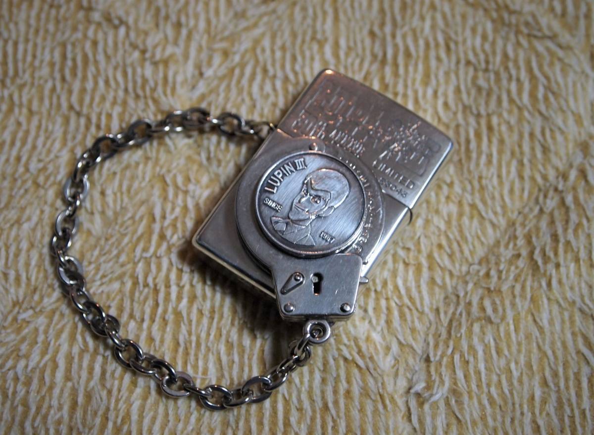 ZIPPO ジッポー ルパン三世 30周年記念 限定 手錠タイプ 1997年製