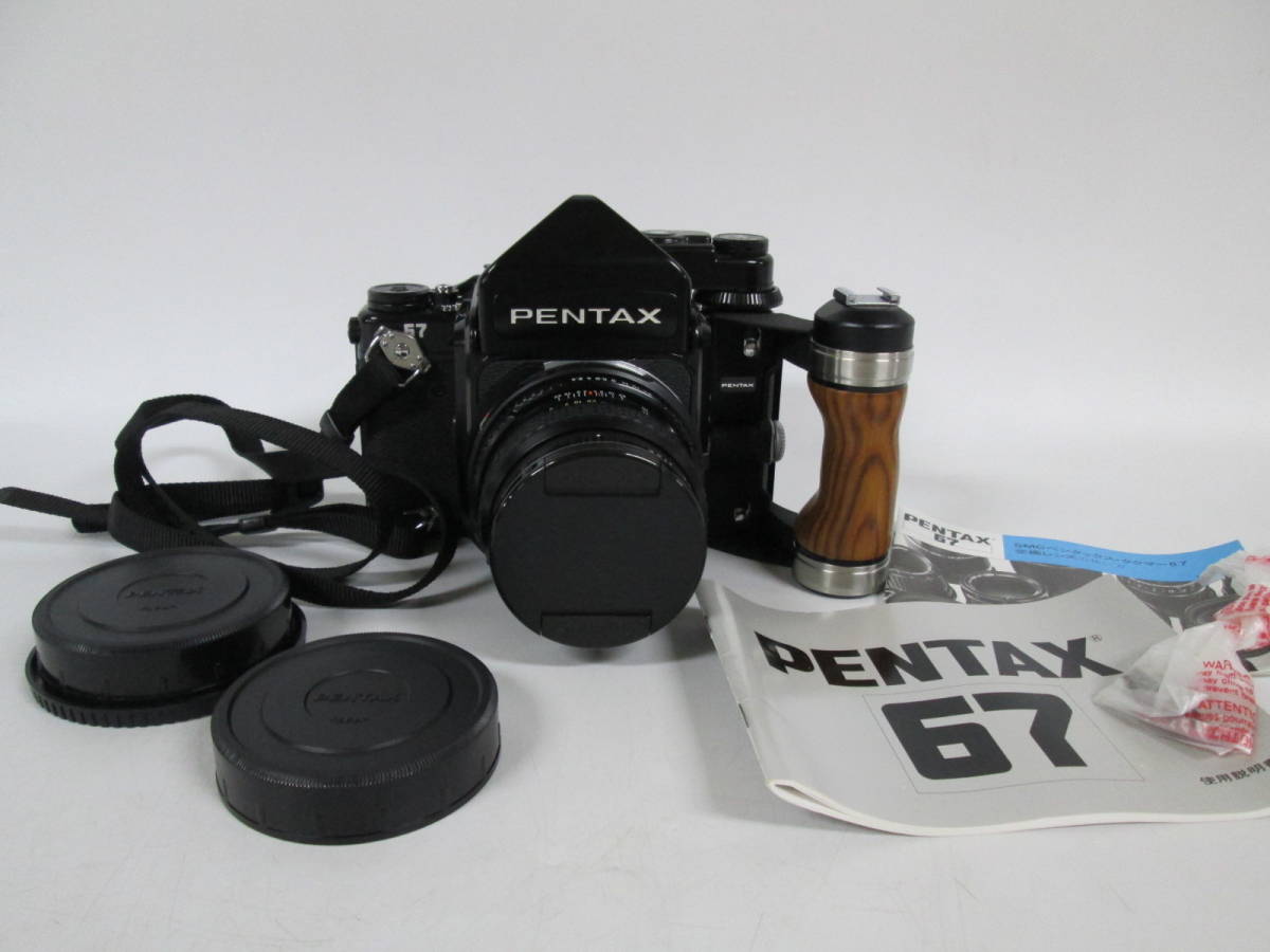 1020 F6285】 ペンタックス PENTAX 67 後期 TTLファインダー ウッド
