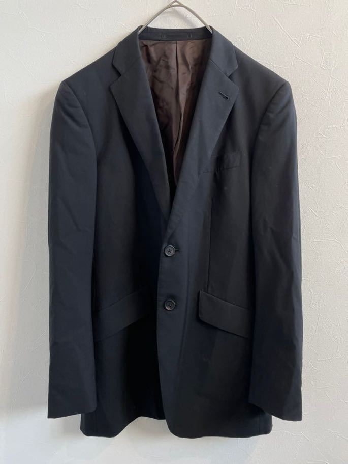 [ прекрасный товар ] Paul Smith LONDON Paul Smith London одиночный tailored jacket черный жакет мужской M размер соответствует сделано в Японии 