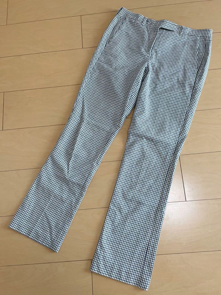 【お買得】 【美品】 S Max LIVING マックスマーラ チェックパンツ 36号 レディース Sサイズ相当 155/60A モロッコ製 EASY FOR DESIGN Mara その他 【お買得】 【美品】 S Max LIVING マックスマーラ チェックパンツ 36号 レディース Sサイズ相当 155/60A モロッコ製 EASY FOR DESIGN Mara その他