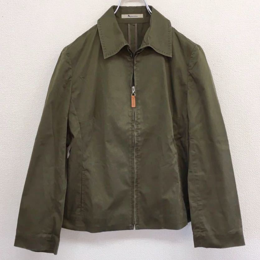 AQUASCUTUM アクアスキュータム スイングトップ ハリントンジャケット-