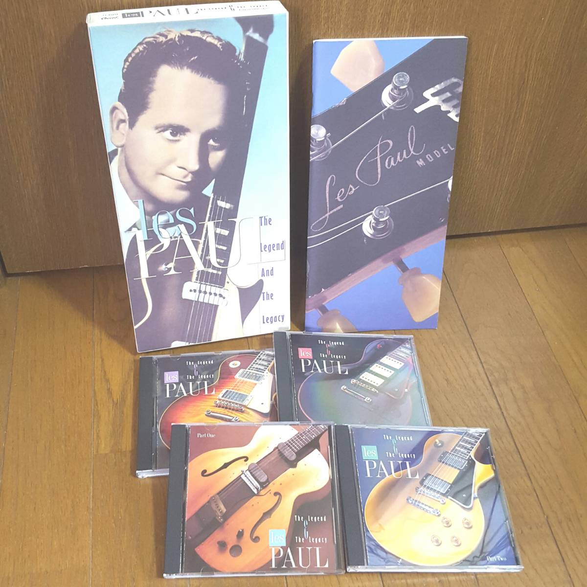 4CD BOX Les Paul The legend The Legacy レス ポール/BRAZIL CARAVAN JAZZ ME BLUES TIGER RAG IN THE MOOD HAWAIIAN WAR /ベストBEST_画像1