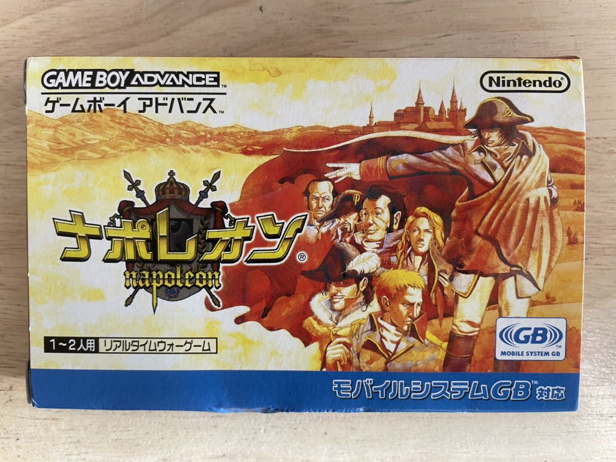 【限定即決】napoleon ナポレオン AGB-P-ANPJ 箱‐取説‐別紙あり N.1009 ゲームボーイ アドバンス 同梱可能 クリックポスト レア レトロの画像1