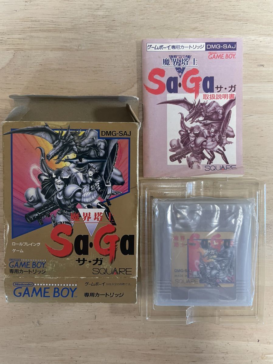 【限定即決】Sa・Ga 魔界塔士サガ DMG-SAJ 箱-取説あり N.984 ゲームボーイ アドバンス 同梱可能 クリックポスト レア レトロゲーム_画像5