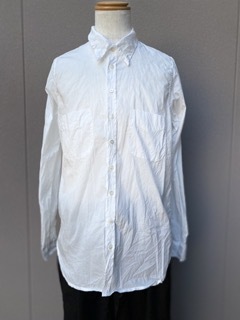 （新品未着用）【 Paul Harnden Shoemakers】 Mens SHIRT WHITE N \107,800円 #L 　ポールハーデン　メンズシャツ　決算セール