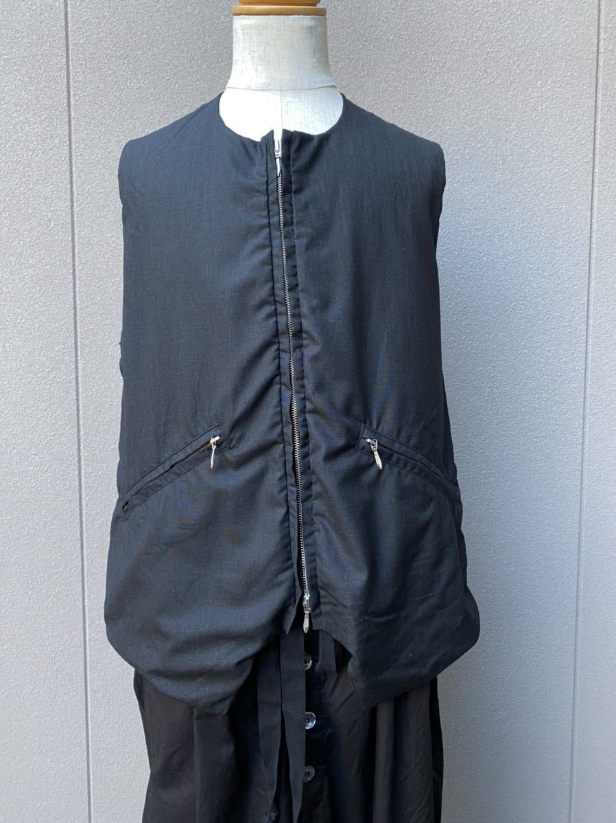 （新品未着用）【 Paul Harnden Shoemakers】 Mens GILET \145,200 #M ポールハーデン -22SS素材_画像6