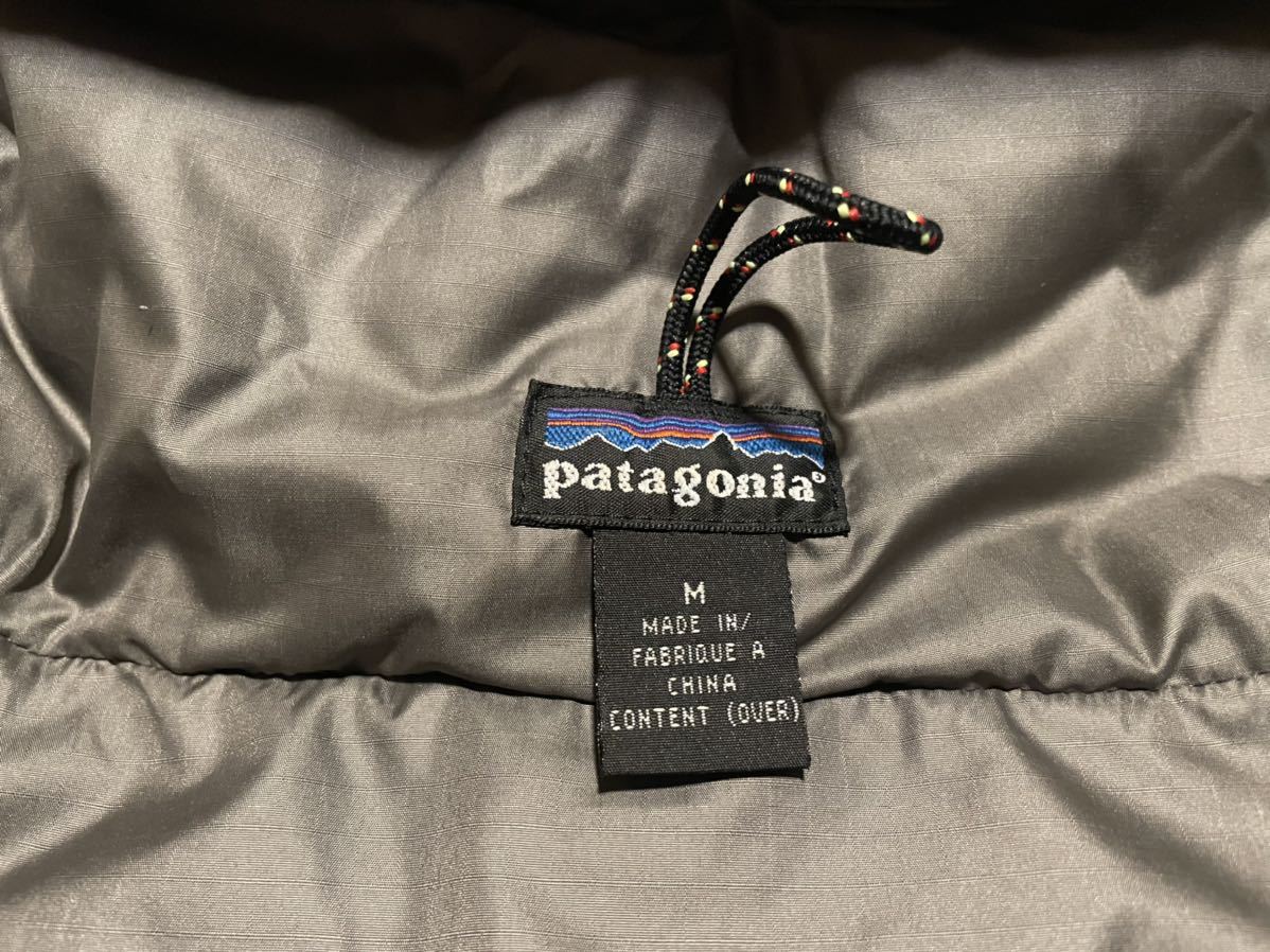 パタゴニア ダスパーカ patagonia ダウンセーター ダウン ジャケット ダスパーカー F02 グリーン ゲッコーグリーン M 美品_画像5