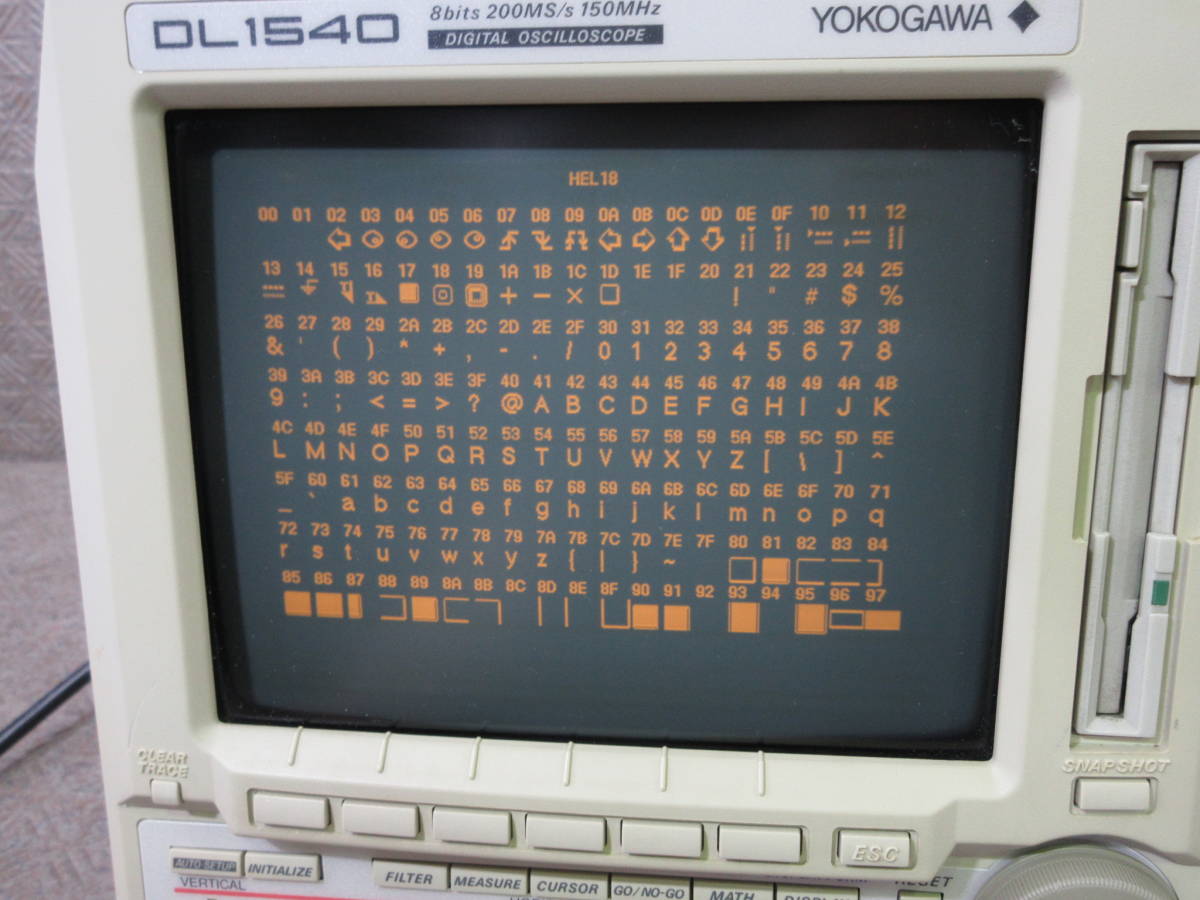 YOKOGAWA / 横河 / 4ch デジタルオシロスコープ DL1540 (200MS/s