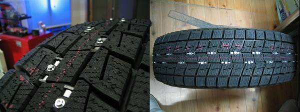 完成品 弁慶 南部テック Lサイズ 80個 スパイク 1セット スタッドレス