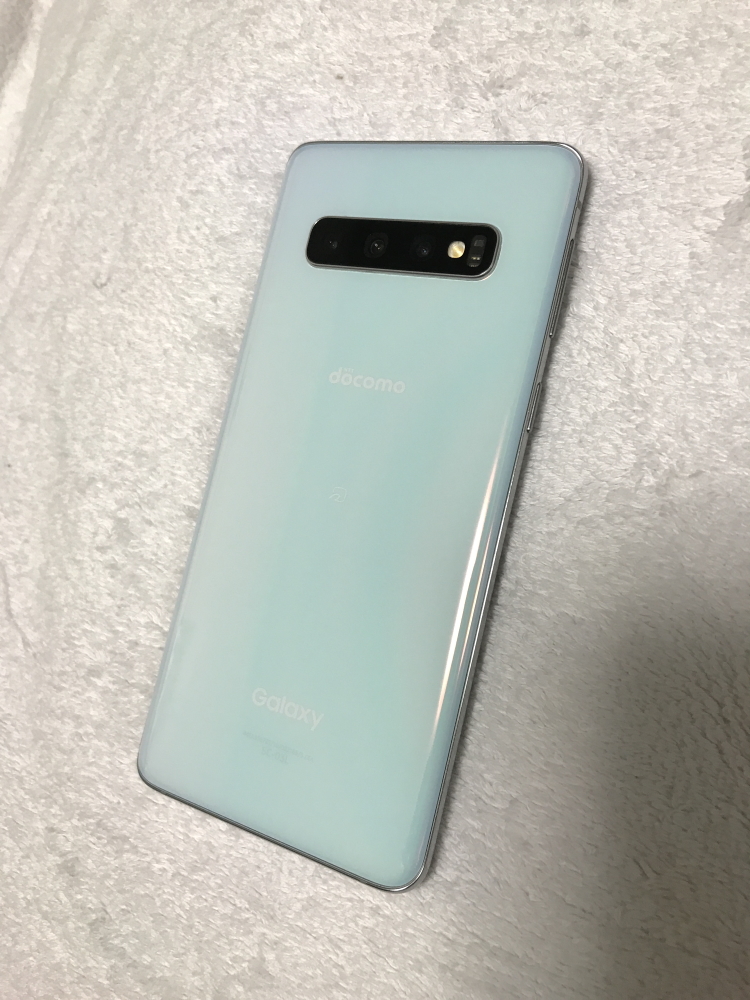 【美品】Galaxy S10 SIMフリー◆ケース付き◆8GB/128GB◆判定○◆電池良好◆Android12◆画面焼けなし◆プリズムホワイト◆SC-03L◆docomo
