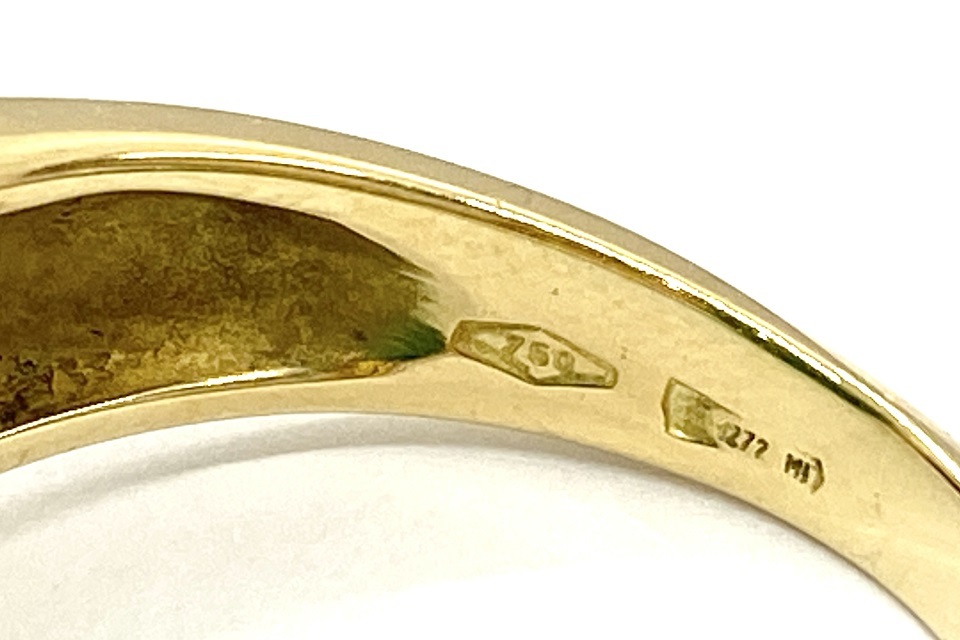 ANTONINI アントニーニ K18クリソプレーズ ダイヤリング NO.61393