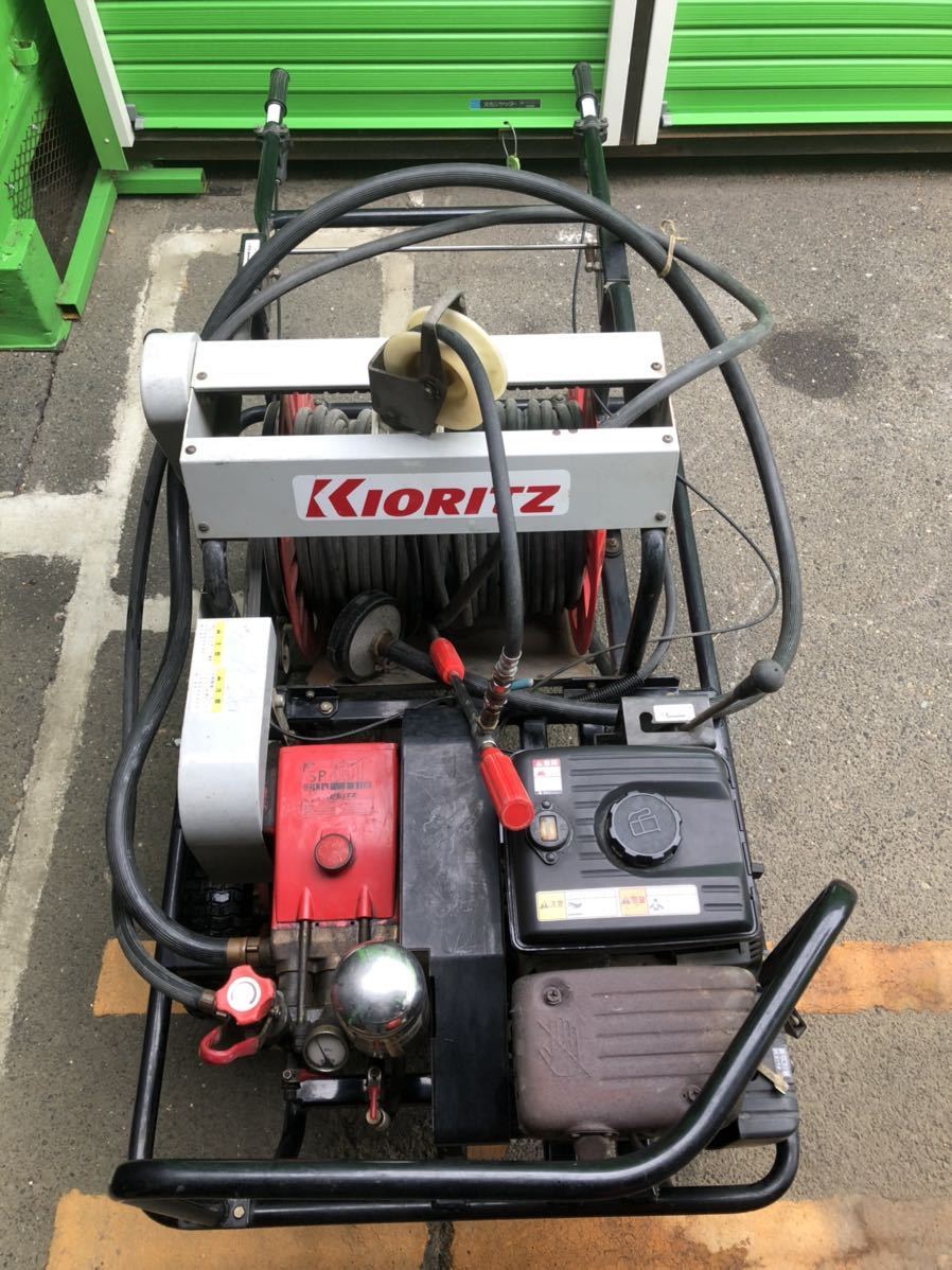 即納新作 ヤフオク! - 共立 自走式 キャリー セット動噴 VSC3510 動力
