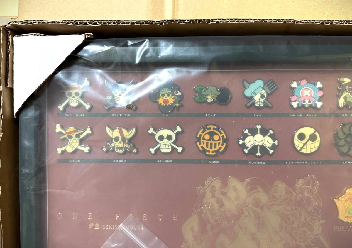 超貴重!!絶版!!☆ONE PIECE 15th Anniversary 海賊旗コンプリート