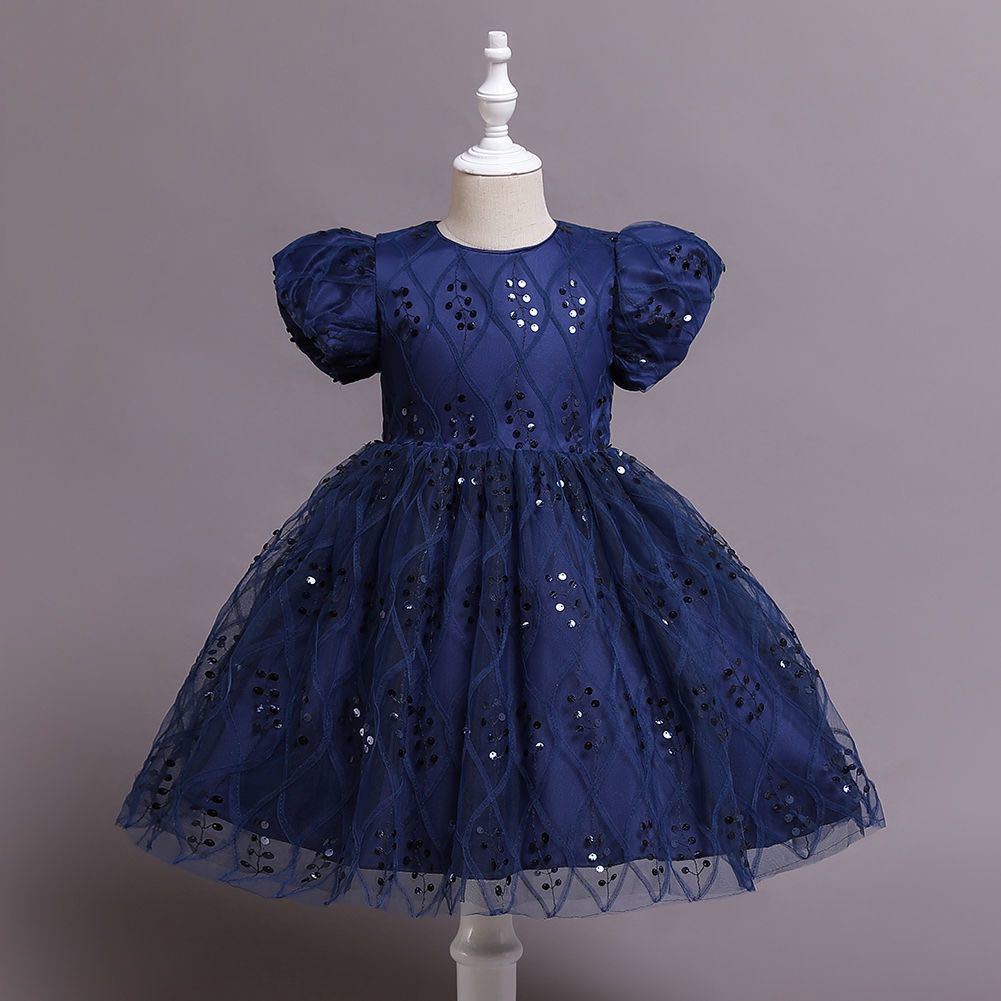 110cm child dress Kids dress presentation piano presentation musical performance . navy blue cool formal wedding two next . The Seven-Five-Three Festival . birthday memory photographing Kirakira navy 