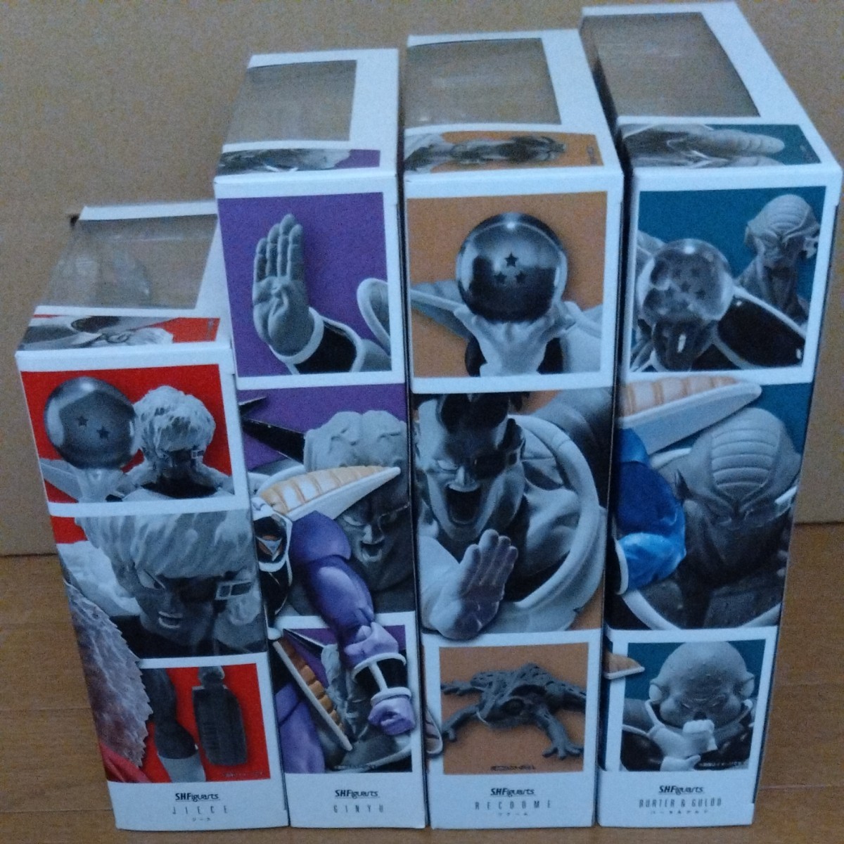 S.H. Figuarts フィギュアーツ ドラゴンボールZ ギニュー特戦隊フルセット ギニュー ジース リクーム バータ グルド