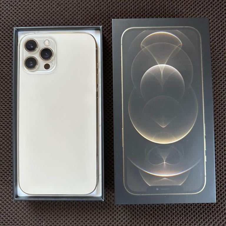 美品】iPhone12ProMax 256gb ゴールドSIMロック解除済 | www