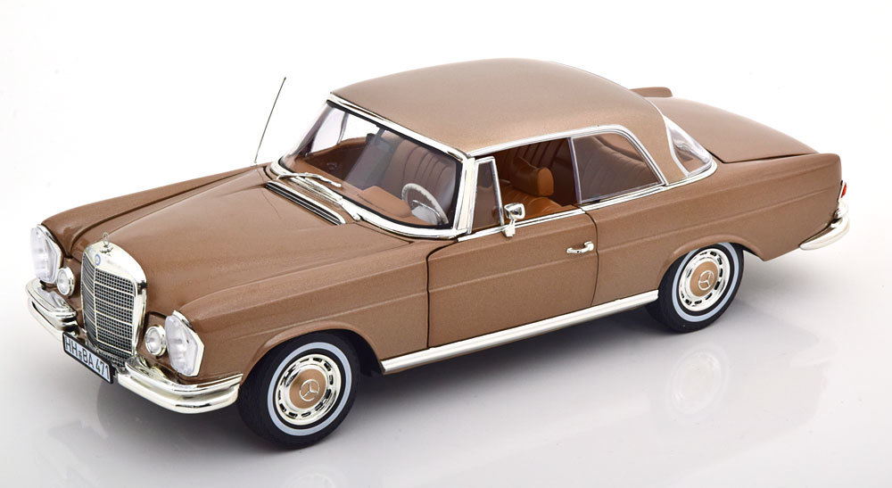 norev 1/18 Mercedes Benz 250 SE W111 Coupe 1969　ブラウン　メルセデスベンツ　ノレブ_画像1